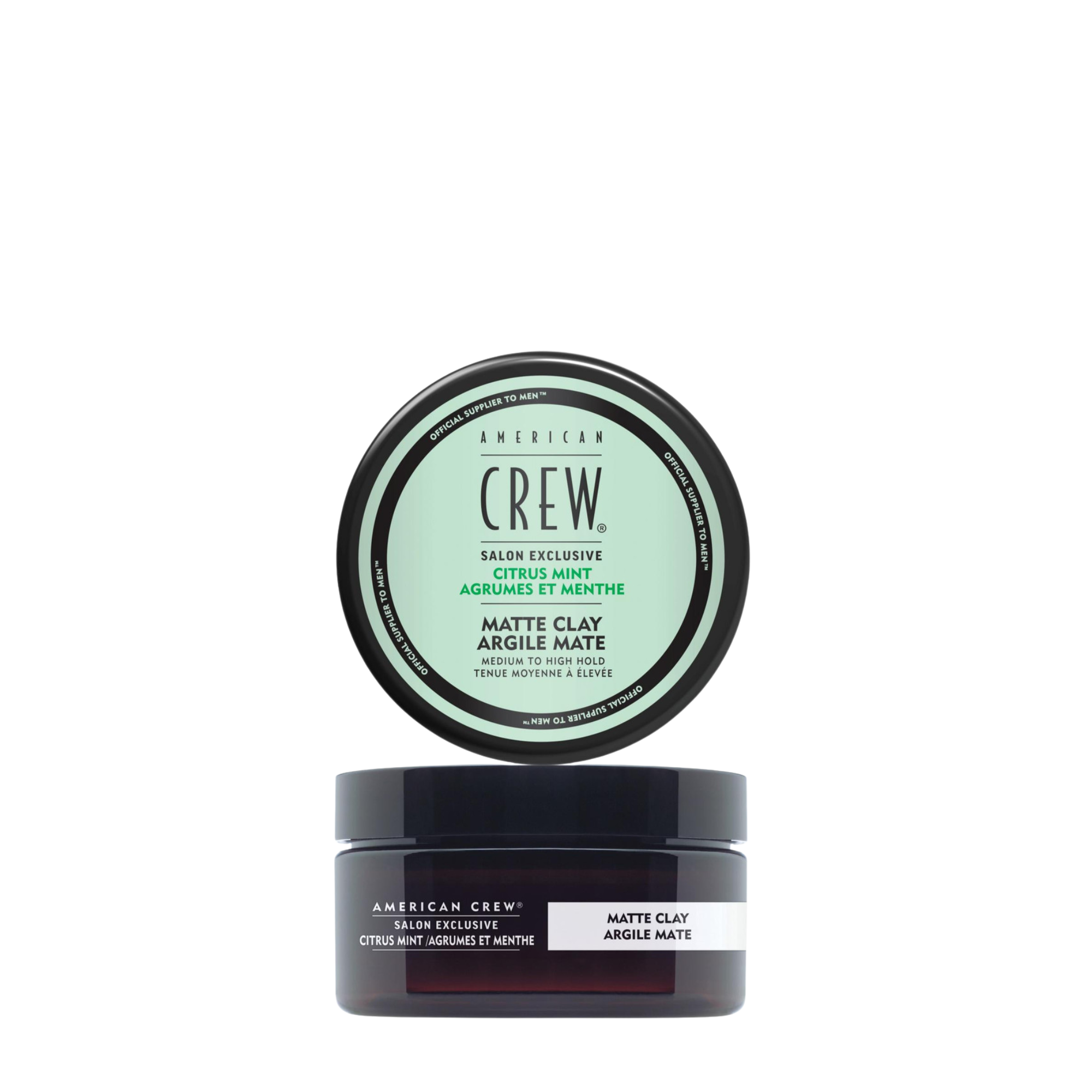 American Crew Citrus Mint Matte Clay jar